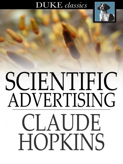Title details for Scientific Advertising by Claude Hopkins - Wait list